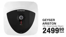 Build It Geyser Ariston Over/ Under Basin offer
