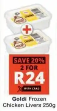 Checkers Hyper Goldi Frozen Chicken Livers offer