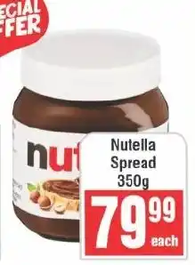 Frontline Nutella Spread offer