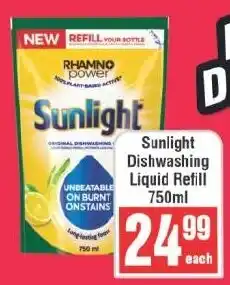 Frontline Sunlight Dishwashing Liquid Refill offer