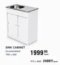 Build It Sink Cabinet Unassembled offer