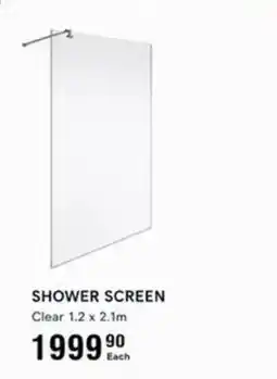 Build It Shower Screen Clear offer