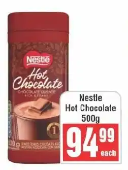 Frontline Nestle Hot Chocolate offer