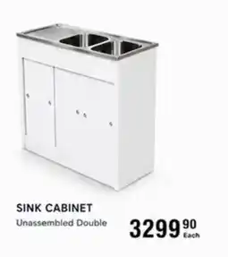 Build It Sink Cabinet Unassembled Double offer