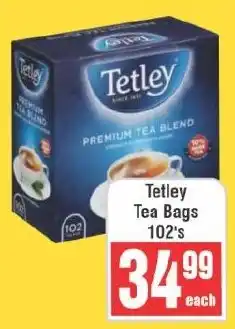 Frontline Tetley Tea Bags offer