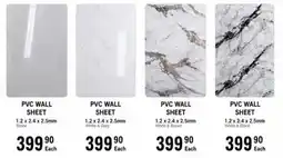 Build It Pvc wall sheet offer