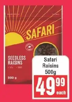 Frontline Safari Raisins offer