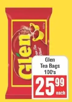 Frontline Glen Tea Bags offer