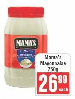 Frontline Mama's Mayonnaise offer