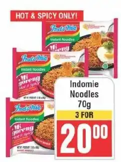 Frontline Indomie Noodles offer