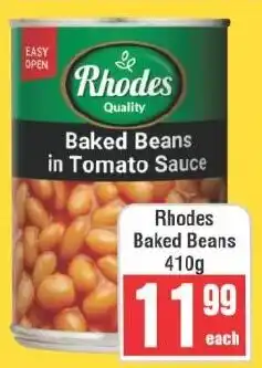 Frontline Rhodes Baked Beans offer