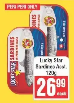 Frontline Lucky Star Sardines offer