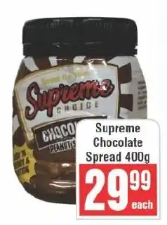 Frontline Supreme Chocolate Spread offer