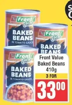 Frontline Front Value Baked Beans offer