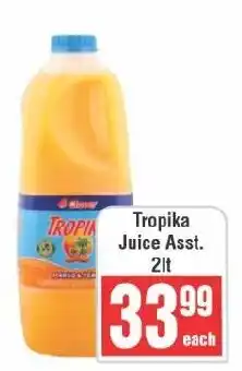 Frontline Clover Tropika Juice offer