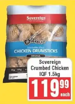 Frontline Sovereign Crumbed Chicken IQF offer