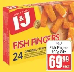 Frontline I&J Fish Fingers offer