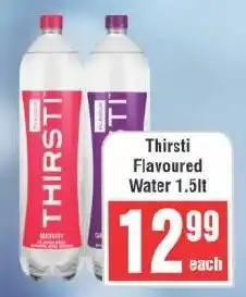 Frontline Thirsti Flavoured Water offer