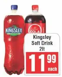 Frontline Kingsley Soft Drink offer