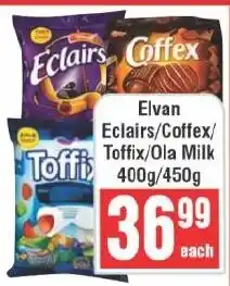 Frontline Elvan Eclairs/ Coffex/ Toffix/ Ola Milk offer