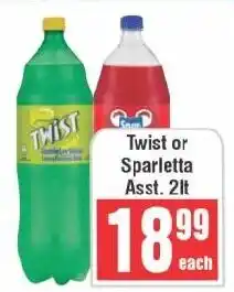 Frontline Twist or Sparletta offer