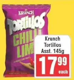 Frontline Krunch Tortillos offer