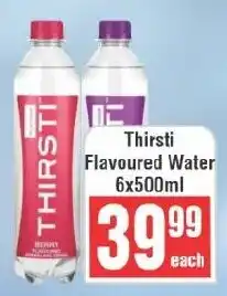 Frontline Thirsti Flavoured Water offer