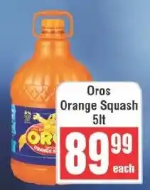 Frontline Oros Orange Squash offer