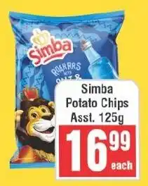 Frontline Simba Potato Chips offer