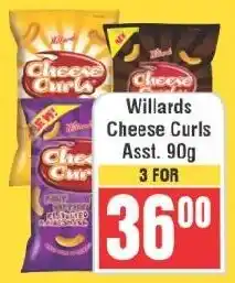 Frontline Willards Cheese Curls offer