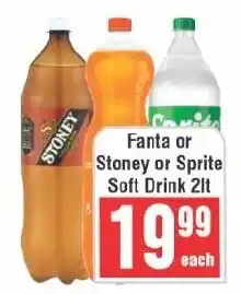 Frontline Fanta or Stoney or Sprite Soft Drink offer