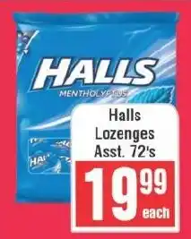 Frontline Halls Lozenges offer