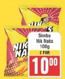 Frontline Simba Nik Naks offer