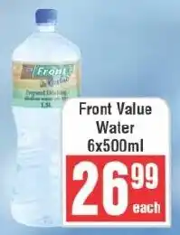 Frontline Front Value Water offer