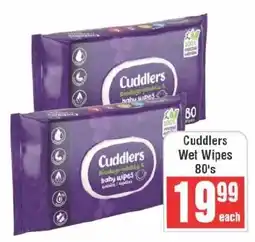 Frontline Cuddlers Wet Wipes offer