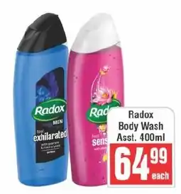 Frontline Radox Body Wash offer