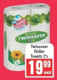 Frontline Twinsaver Roller Towels offer