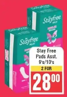 Frontline Stay Free Pads offer