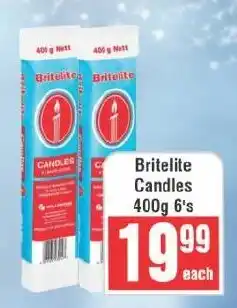 Frontline Britelite Candles offer