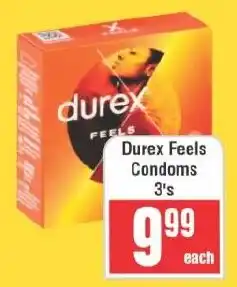 Frontline Durex Feels Condoms offer