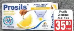 Frontline Prosils Lozenges offer