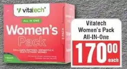 Frontline Vitatech Women's Pack All-In-One offer