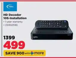 HiFi Corp HD Decoder 10S-Installation offer