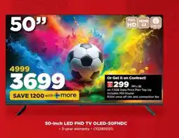 HiFi Corp 50-inch LED FHD TV (OLED-50FHDC) offer