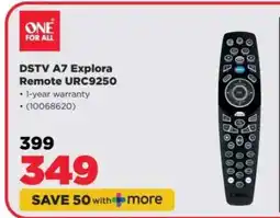 HiFi Corp DSTV A7 Explora Remote URC9250 offer