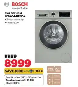 HiFi Corp Bosch 9kg Series 4 WGA1440XZA offer