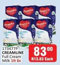 KitKat Cash and Carry CREAMLINE Full Cream Milk 1lt 6s offer