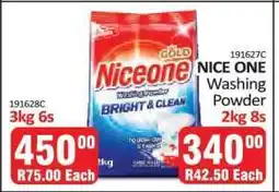 KitKat Cash and Carry NICE ONE Washing Powder 2kg 8s offer