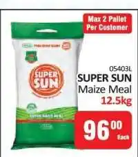 KitKat Cash and Carry SUPER SUN Maize Meal 12.5kg offer