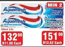 KitKat Cash and Carry AQUAFRESH Fresh & Minty offer
